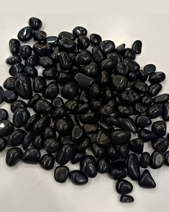 Black Polished Pebbles- 10-15mm