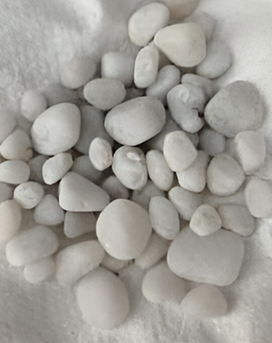 White Unpolished Pebbles - 10-15mm